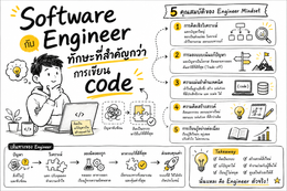 Software Engineer กับทักษะที่สำคัญกว่าการเขียน code