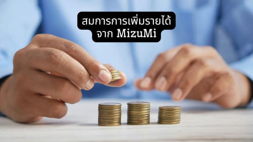 สมการการเพิ่มรายได้ โดย CEO MizuMi